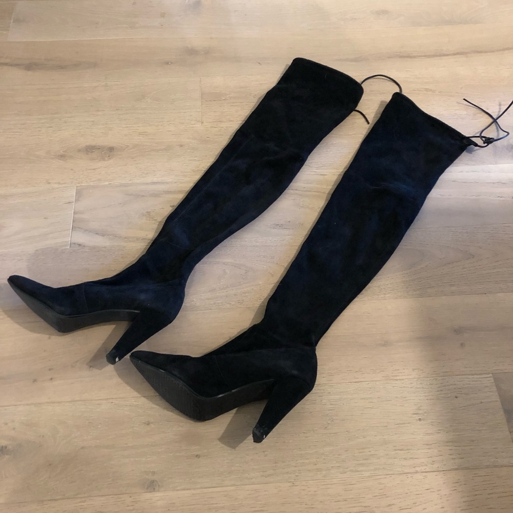 Stuart Weitzman over the knee boots.